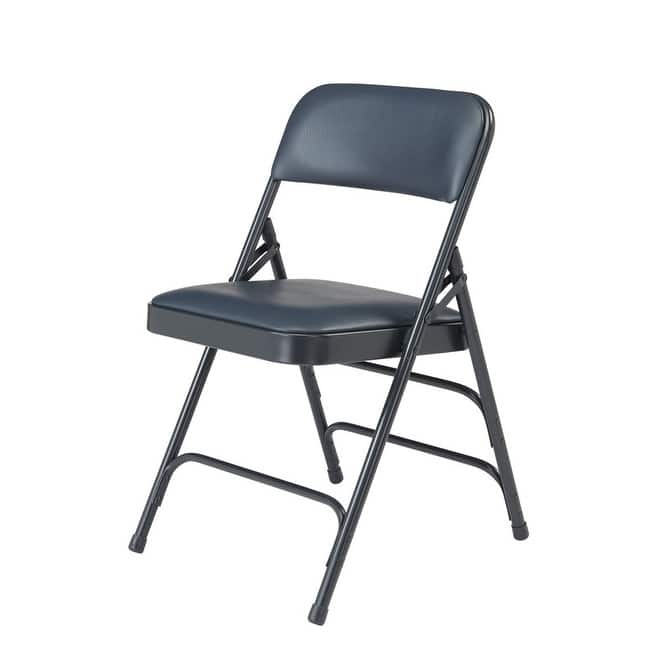 (4 Pack) NPS 1300 Series - Vinyl Upholstered - Premium Folding Chair