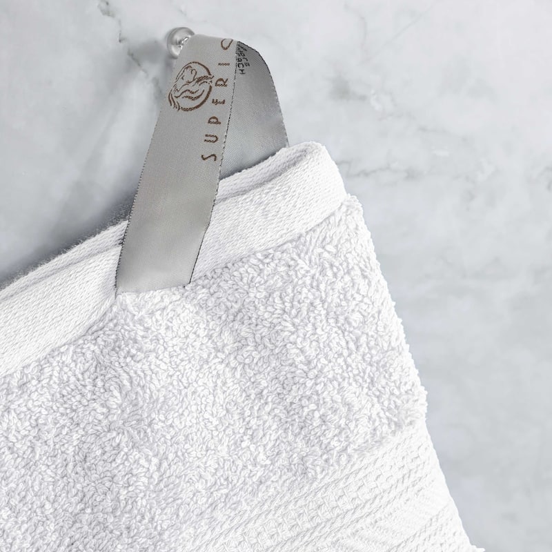 Superior Long Staple Combed Cotton Solid Bath Sheet - (Set of 2)
