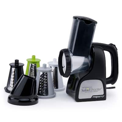 Presto Professional SaladShooter Electric Slicer, Shredder and Vegetable Grater - 3.4