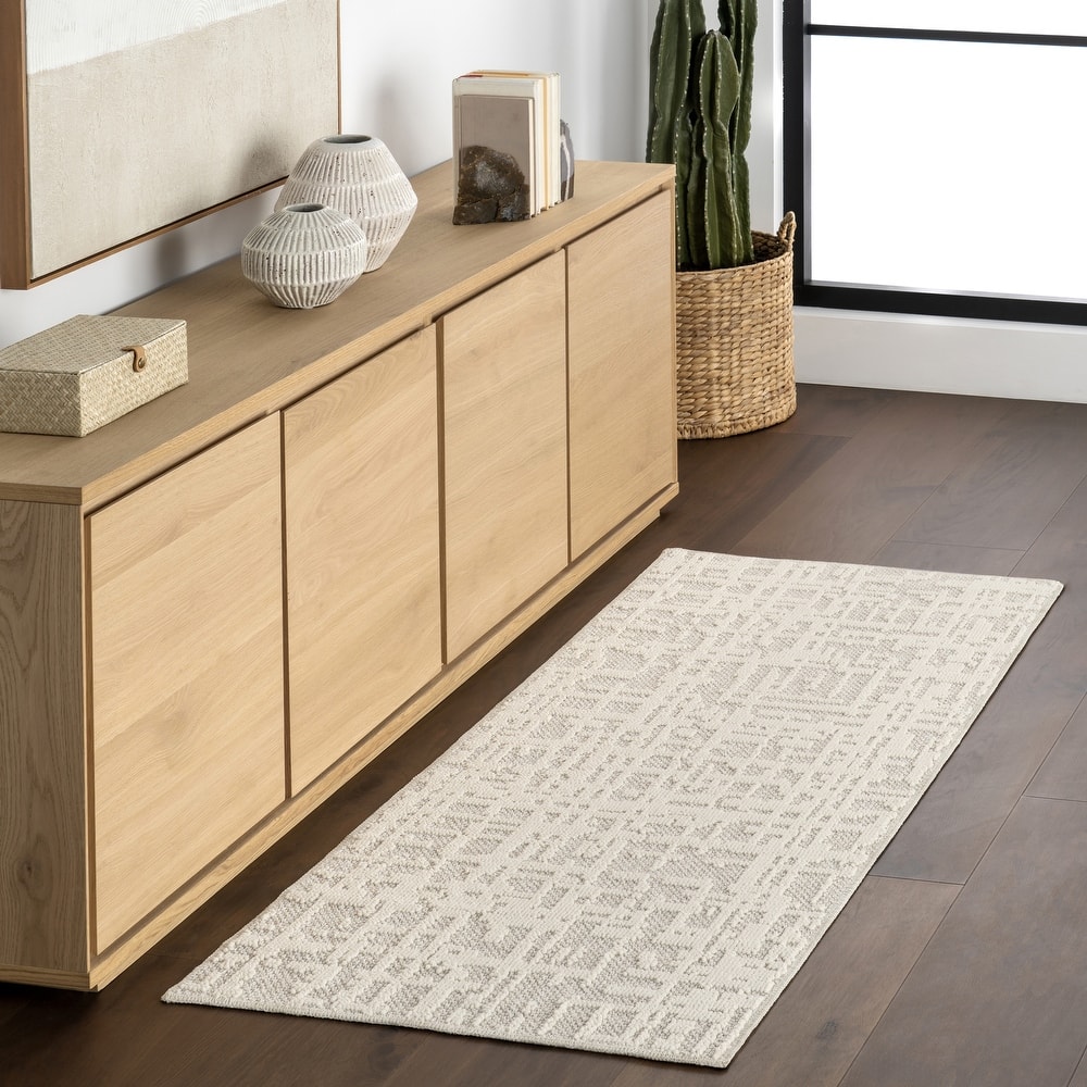 Nuloom Amity Abstract Machine Washable Area Rug