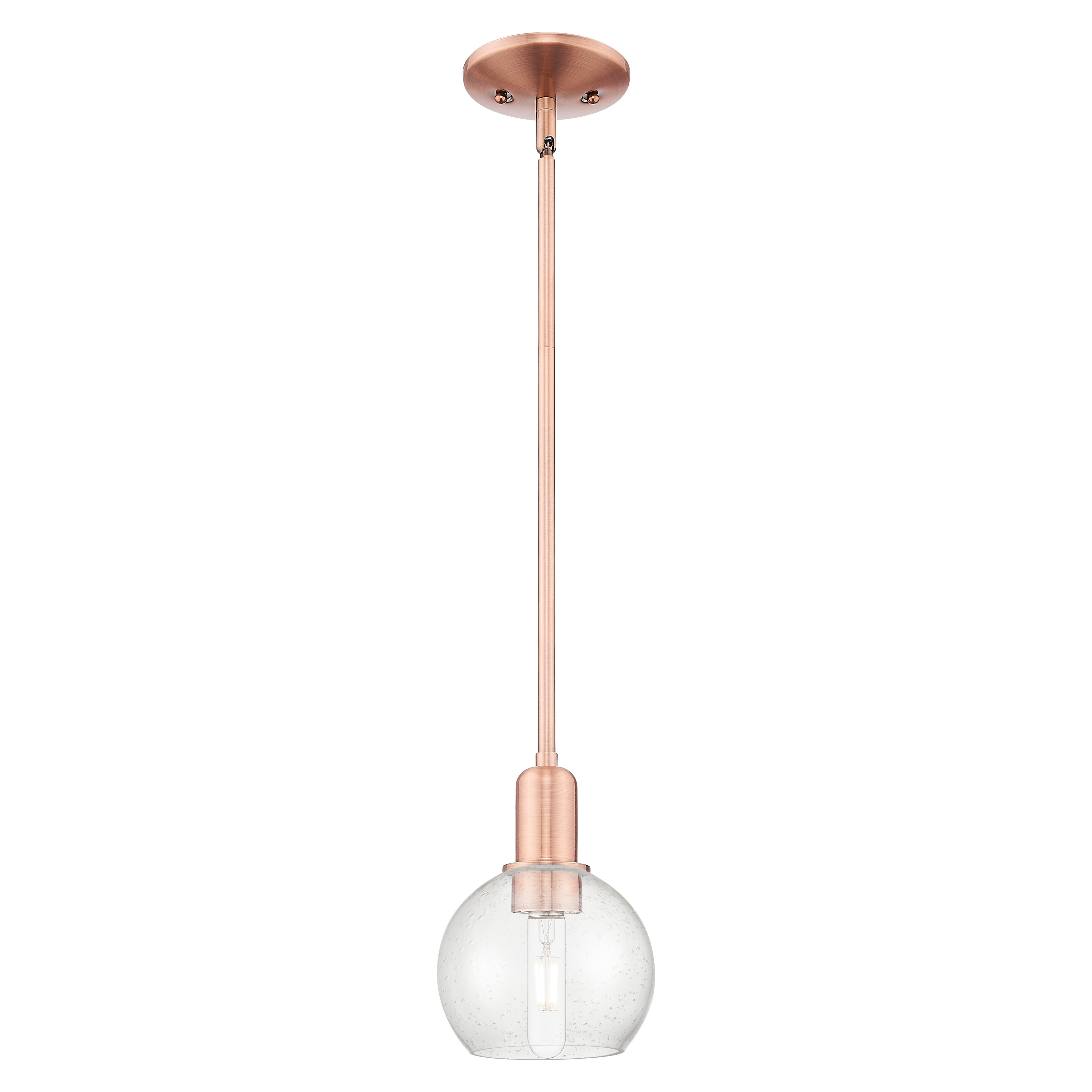 Innovations Lighting Endless Possibilities Arcadia - Athens - 1 Light 6" Stem Hung Mini Pendant