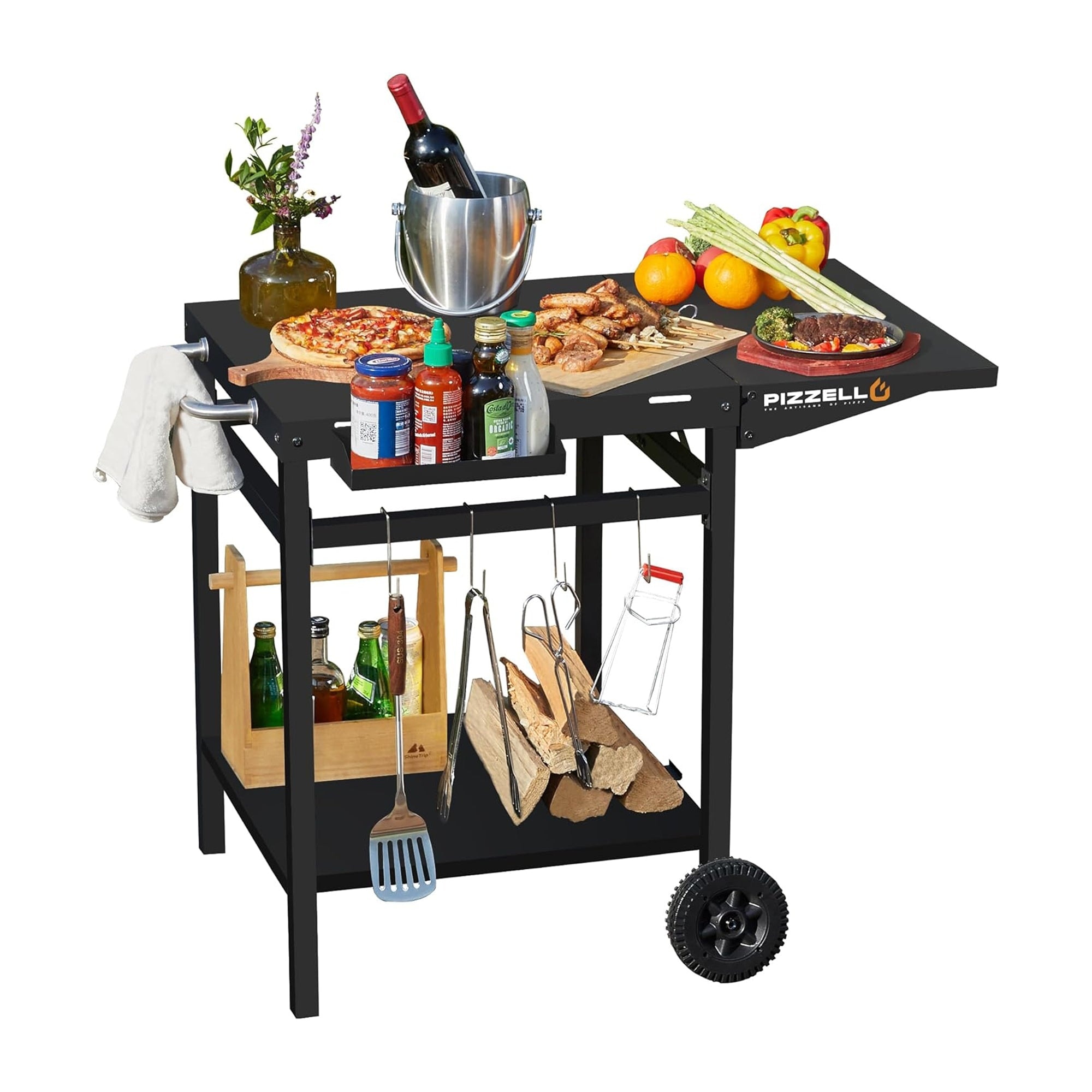 https://ak1.ostkcdn.com/images/products/is/images/direct/18239c5ae11cd3e7cf0258da15f2cfafc0e671df/Pizzello-Outdoor-Grill-Dining-Cart-Pizza-Oven-Trolley-BBQ-Stand.jpg