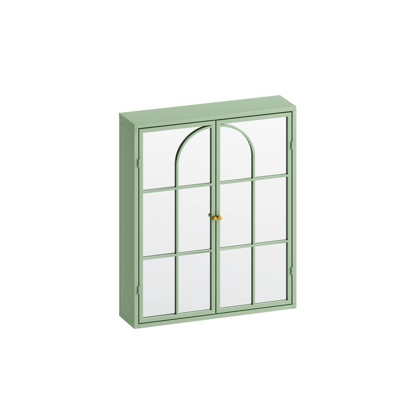 23.62 "Vintage Two Door Wall Cabinet