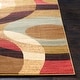 preview thumbnail 3 of 6, Woven Coen Geometric Circles Plush Area Rug