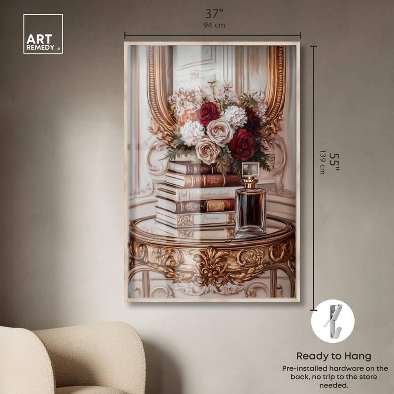 Lovely Mirror Glam Books Shadowbox by Art Remedy