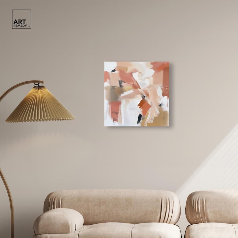 Rose and Rust I Canvas by Art Remedy, Gallery Wrapped