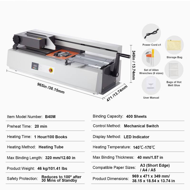Thermal Binding Machine with Infrared Optical Detection