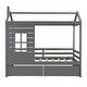 preview thumbnail 21 of 25, House Bed Wood Bed with Two Drawers