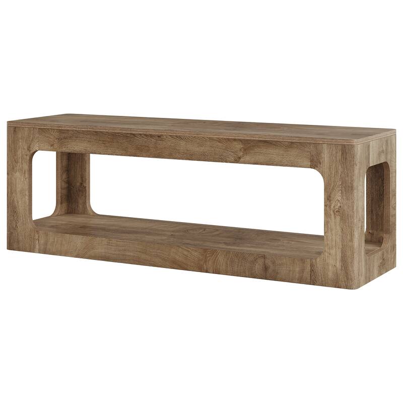 63" TV Stand with Storage, Entertainment Center Television Media Console Table for 55/60/65/75-Inch TVs Living Room Bedroom