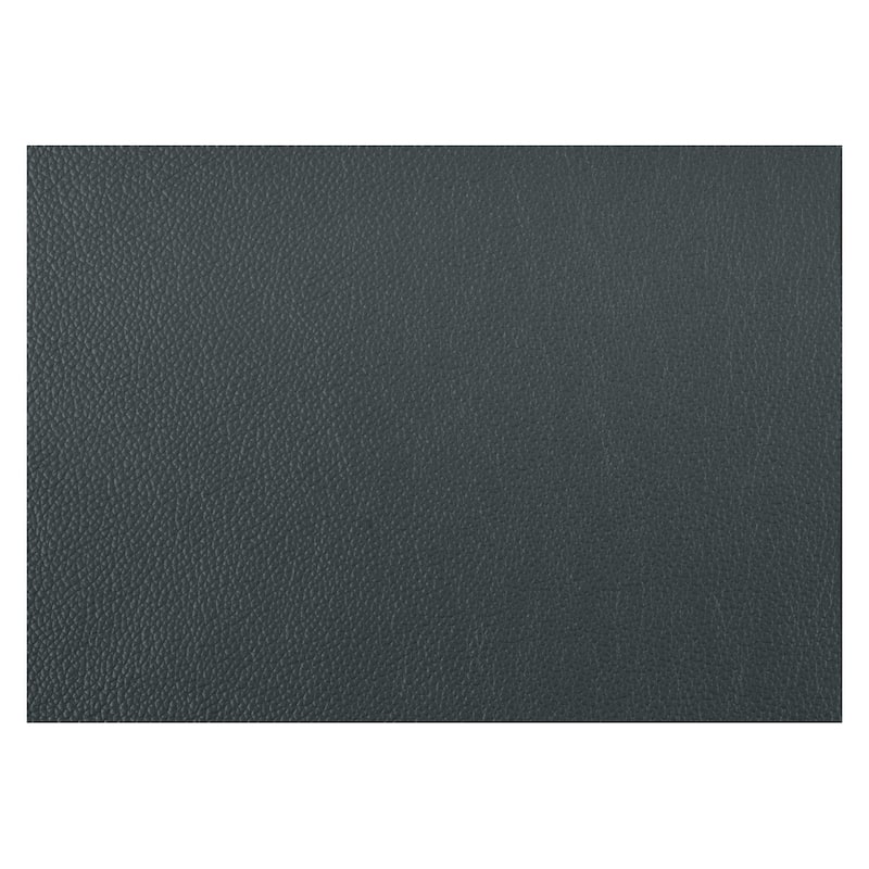 Roxine Dark-Gray Top Grain Leather Living Room Set