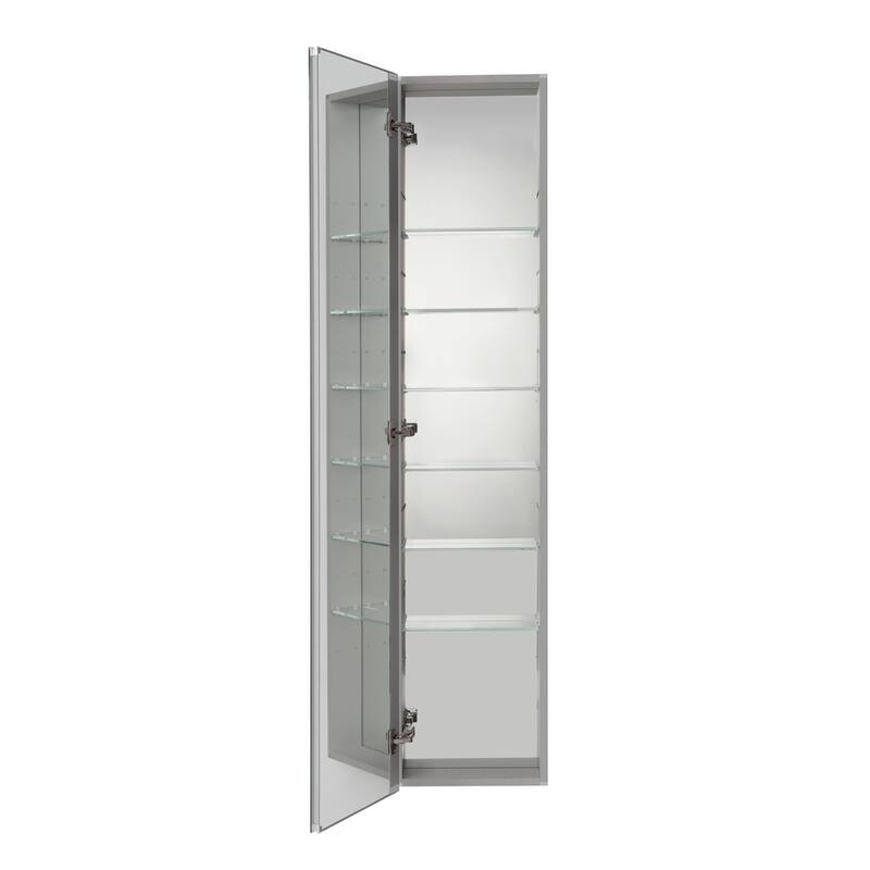 AQUADOM Royal, 15"x70"x5" Tall Bathroom Medicine Cabinet