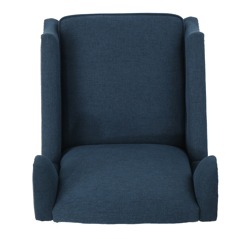 Wescott Wingback Pushback Recliner by Christopher Knight Home