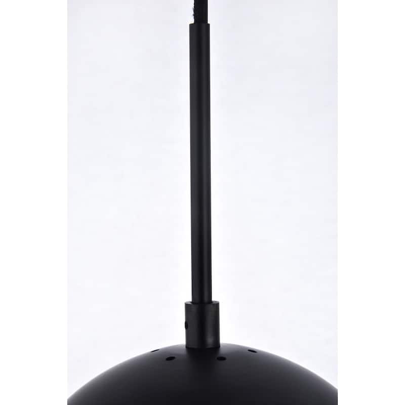 1-Light Pendant with 14 inch Frosted White Glass