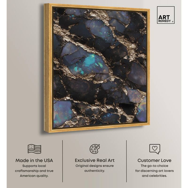 Astral Firelight Canvas by Art Remedy