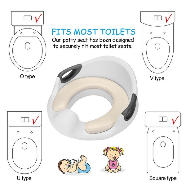 toddler toilet seat for square toilet