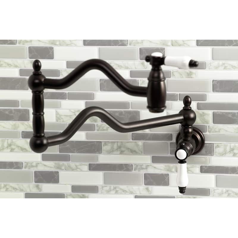 Kingston Brass Bel-Air Wall Mounted Pot Filler Faucet