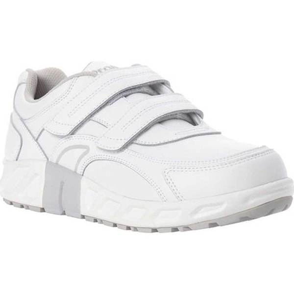 hook and loop white sneakers
