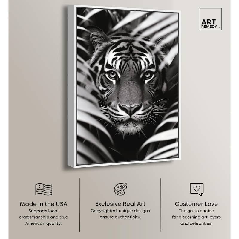 Hunter's Eyes Canvas by Art Remedy