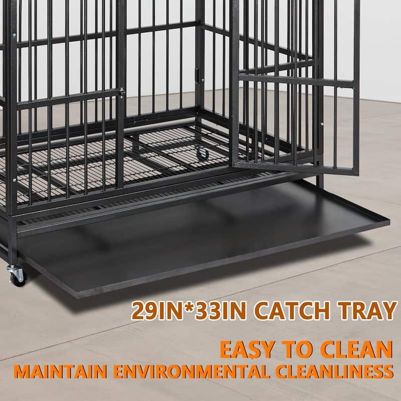 48 " Heavy Duty Dog Crate, Dog Crates for Large Dogs
