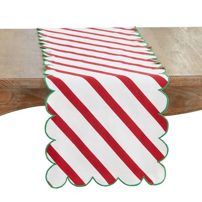 Scalloped Table Runner - 16"x72"