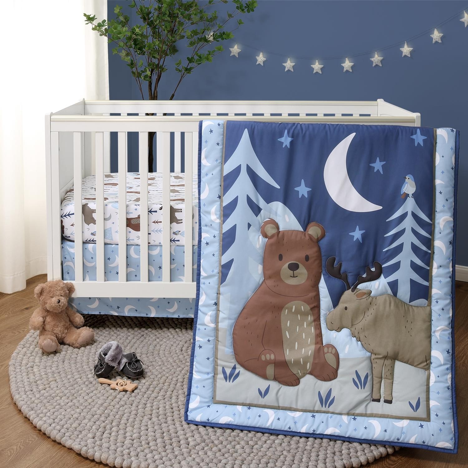 Monkey crib bedding boy clearance