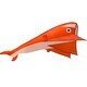 preview thumbnail 4 of 4, IMAGE 3D Kite Huge Frameless Soft Parafoil Giant Kite Orange