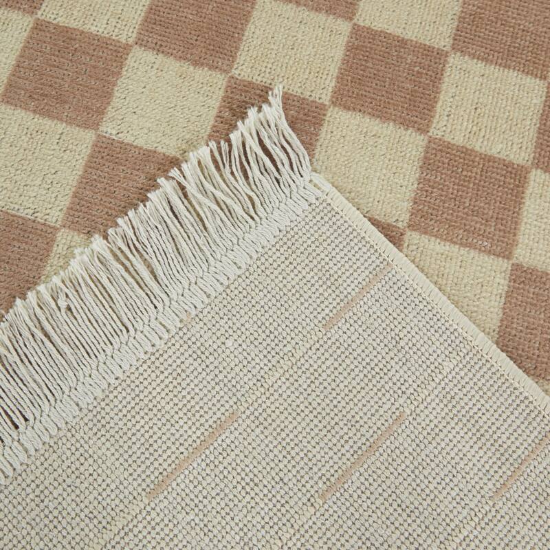 Adelaide Recycled Checkered Area Rug