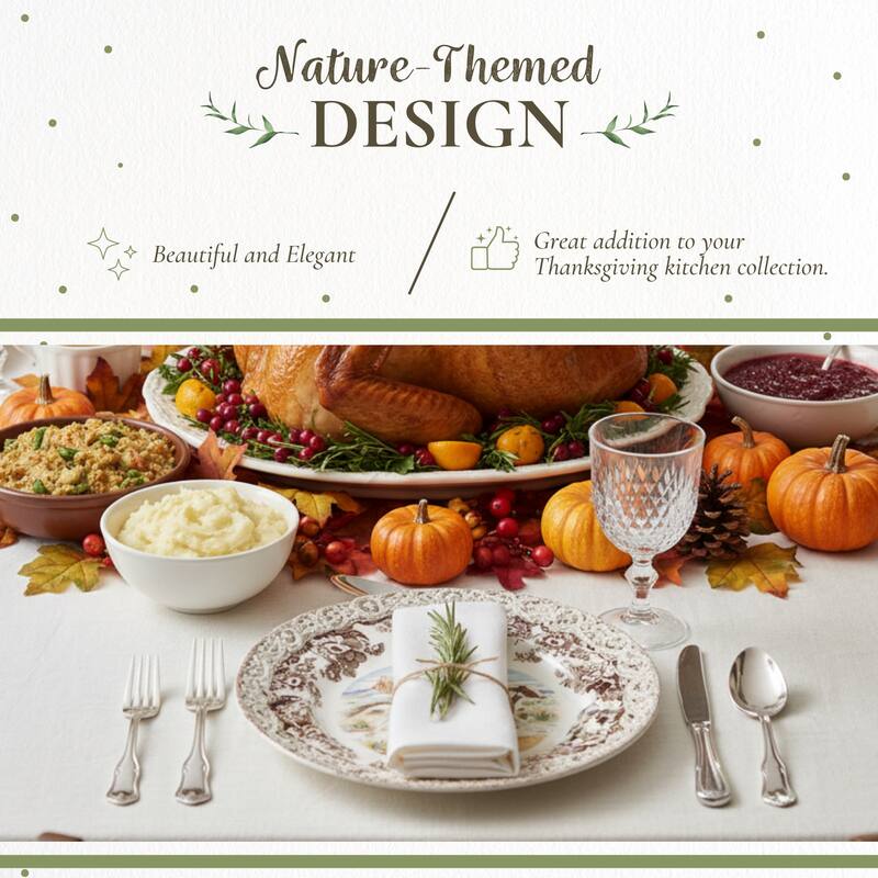 Spode Woodland Dinner Plate Horse Motif