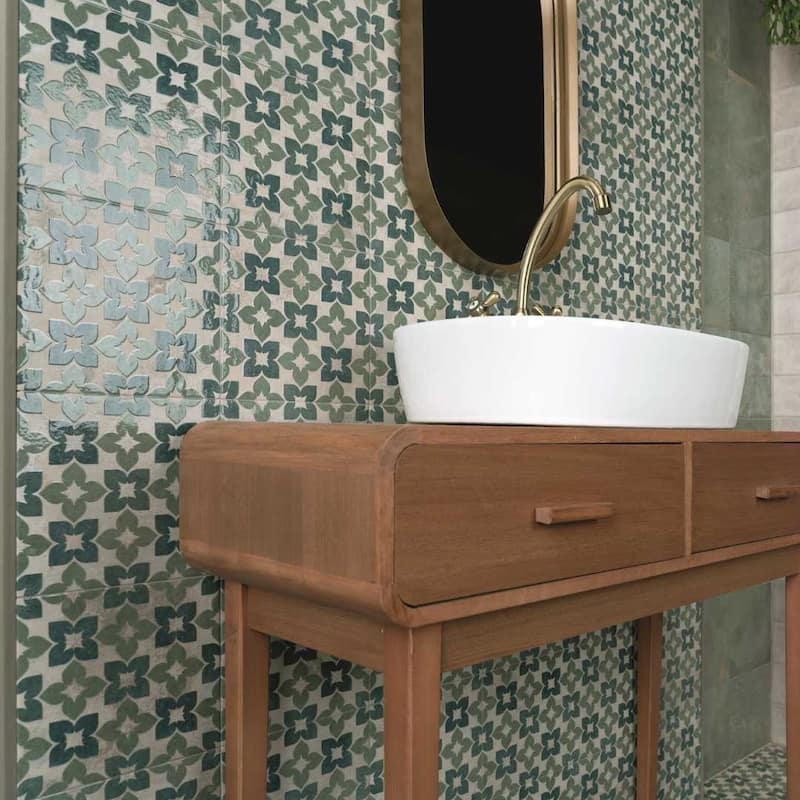 The Tile Life Phlox 8x8 Porcelain Floor and Wall Tile