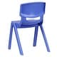 preview thumbnail 10 of 44, 2 Pack Plastic Stack School Chair with 13.25"H Seat, K-2 School Chair