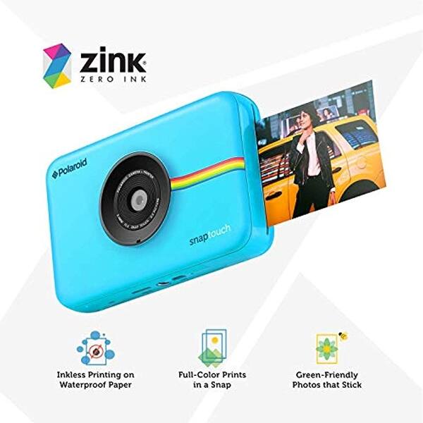 Shop Polaroid Snap Touch Instant Digital Camera Blue Starter Kit