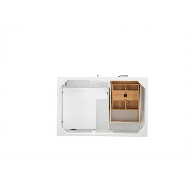 James Martin Vanities Addison 36" Single Vanity, Glossy White