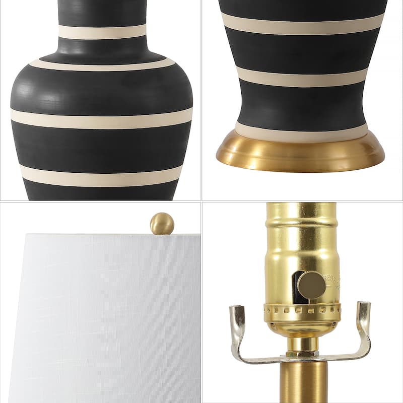 Julia 29" Ceramic LED Table Lamp, by JONATHAN Y