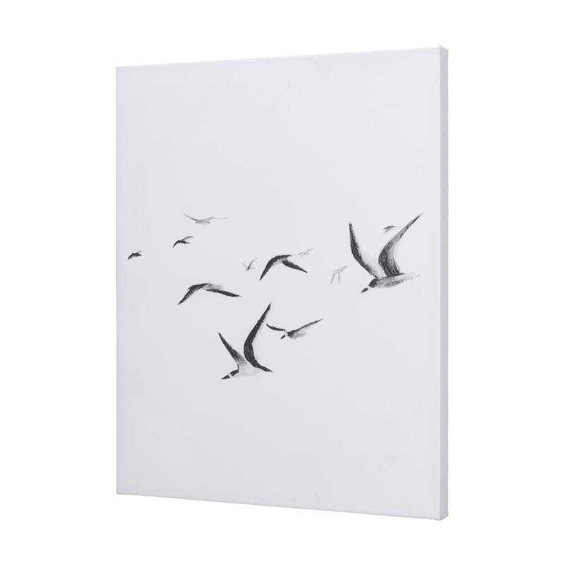 Fly Away I (40 x 50 ) Canvas Art Print