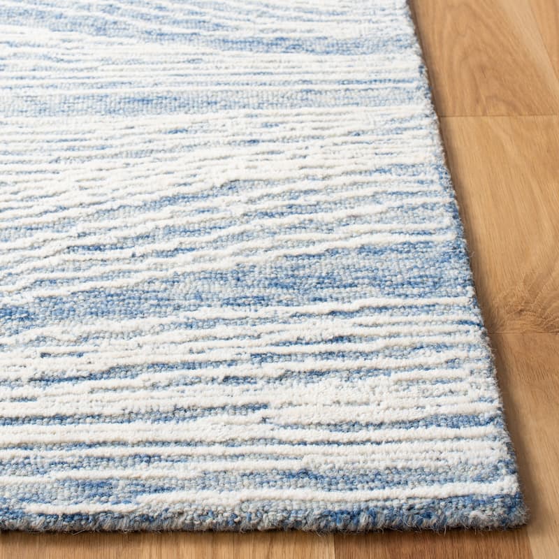 SAFAVIEH Handmade Metro Annarosa Modern Abstract Wool Rug