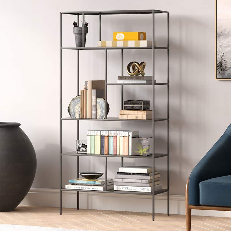 Winthrop 72'' Tall Rectangular Bookcase
