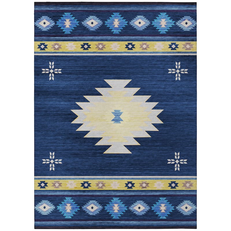 Indoor/ Outdoor Sonora Global Traditional Washable Rug