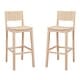 preview thumbnail 31 of 34, Linon Dahlia Armless Barstool Set of 2