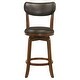 preview thumbnail 14 of 22, Irvi Traditional Rubberwood 3-Piece Barstool Counter Height Dining Set by Furniture of America