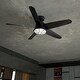 preview thumbnail 6 of 7, Kichler Daya 54 Inch LED Ceiling Fan Satin Black with Black Blades