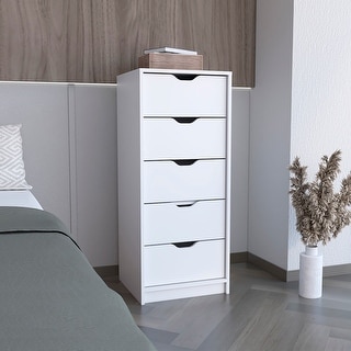 5 Drawers Tall Dresser with Pull Out System - Bed Bath & Beyond - 39071188