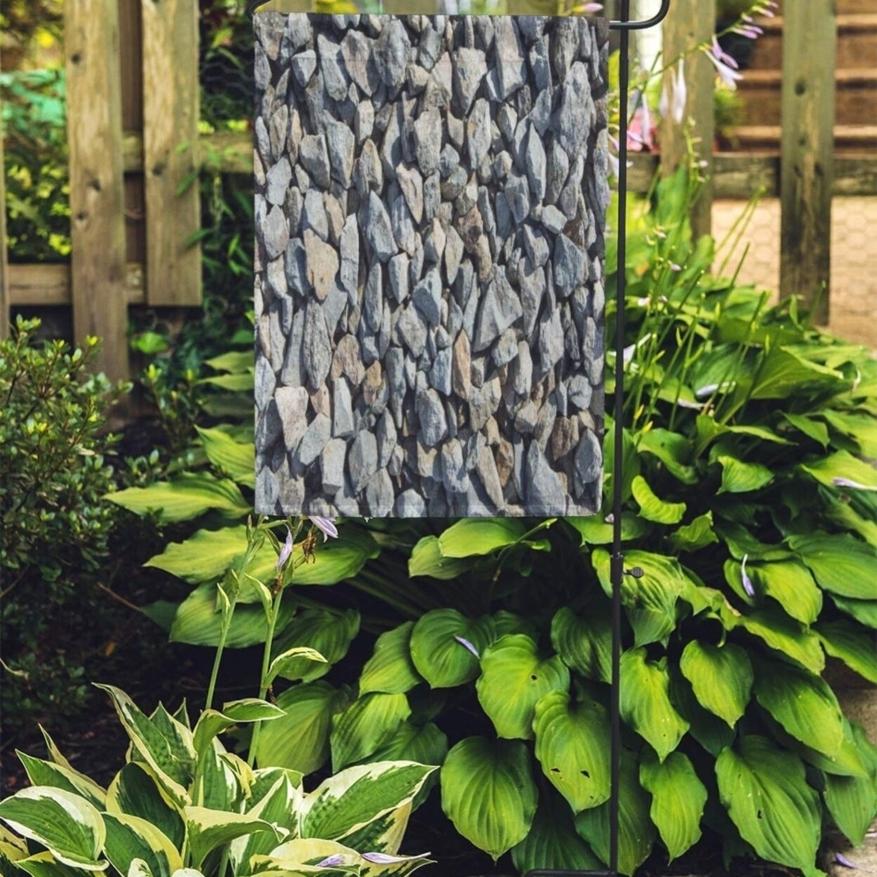 Shop Star Blue Stones Pattern Garden Flag Decorative Flag House Banner 12x18 Inch On Sale Overstock 31407355