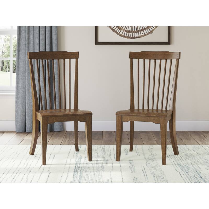 Signature Design by Ashley Chadworth Dining Chair (Set of 2) - 21"W x 23"D x 40"H - Brown