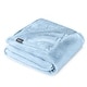 preview thumbnail 12 of 109, Bare Home Microplush Fleece Blanket - Ultra-Soft - Cozy Fuzzy Warm Full - Queen - Light Blue