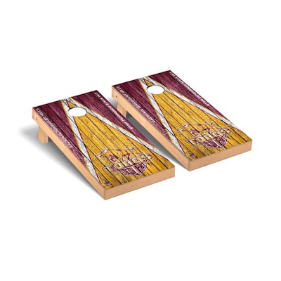 Cal State Dominguez Hills Toros Triangle Cornhole Board Set