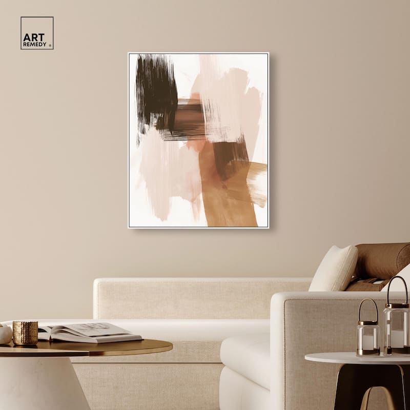 Mahogany Whispers Canvas by Art Remedy