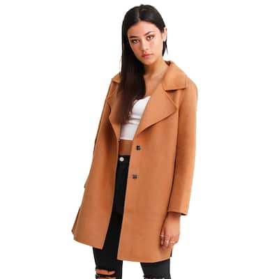 Ex-Boyfriend Wool Blend Oversized Jacket