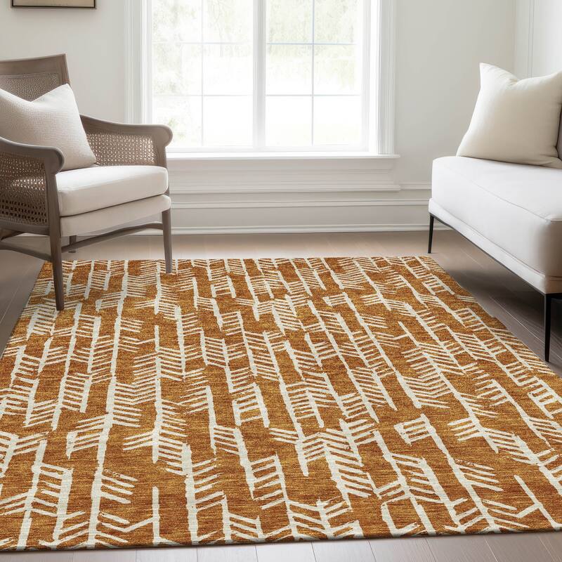 Premium Washable Super Soft Modern Arrows Mayfield Rug