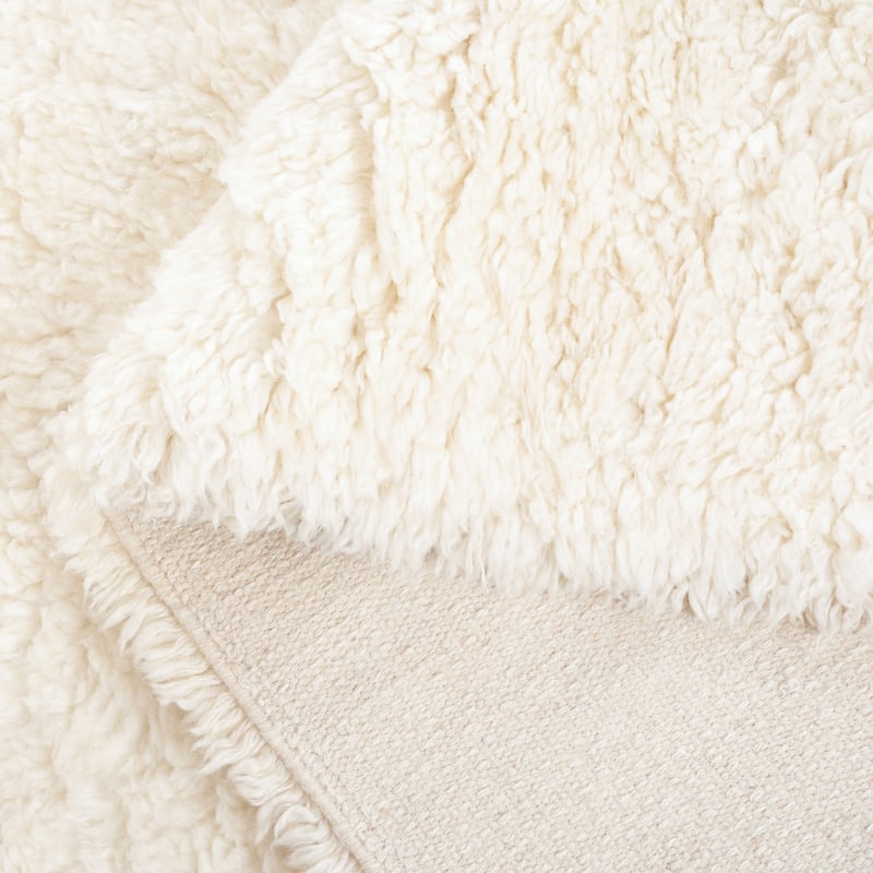 SAFAVIEH Handmade Casablanca Sanami Shag Wool Rug