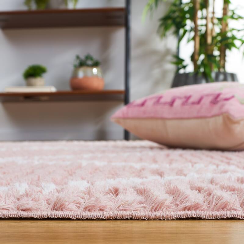 SAFAVIEH Augustine Myoung Trellis Fringe Rug